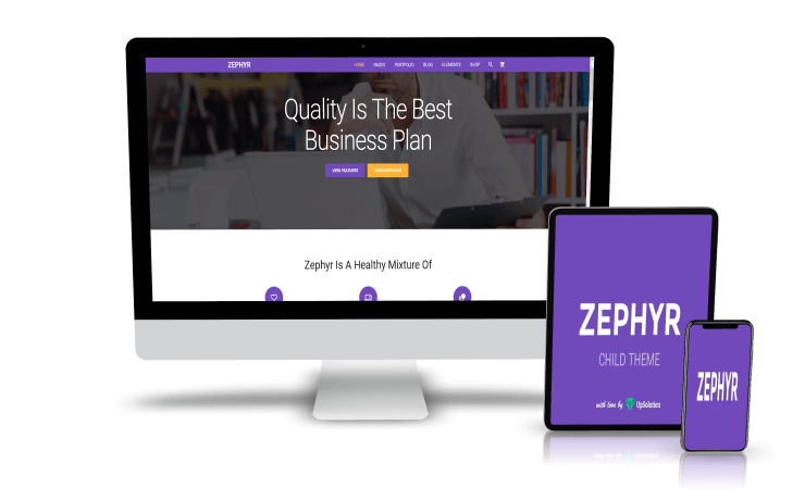 Zephyr WordPress Theme